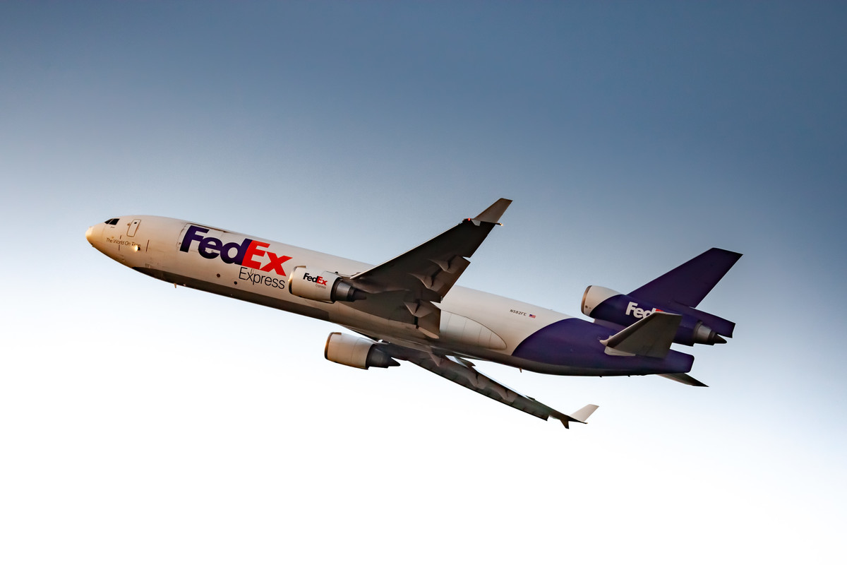 Fedex McDonnell Douglas MD11 (Registration "N582FE") at Köln Bonn Airport / CGN