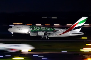 Emirates Airbus A380 (Düsseldorf Airport / DUS)