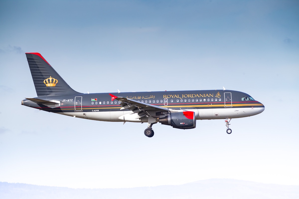 Royal Jordanian Airbus A319 (Registration "JY-AYZ") at Frankfurt Airport / FRA