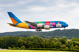 Emirates Airbus A380 (Zürich Airport / ZRH)