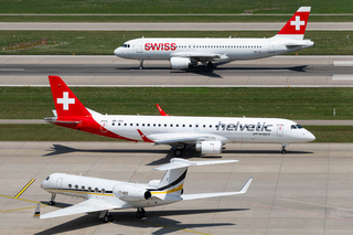 Helvetic Airways Embraer ERJ-190 (Zürich Airport / ZRH)