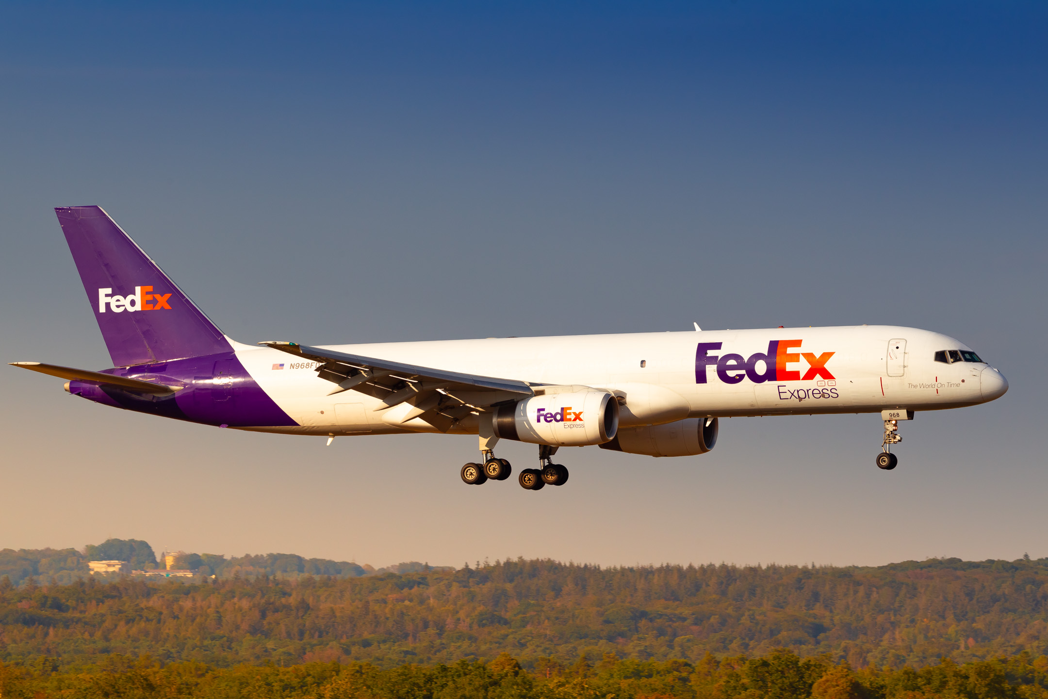 Fedex Boeing 757 (Registration "N968FD") at Köln Bonn Airport / CGN