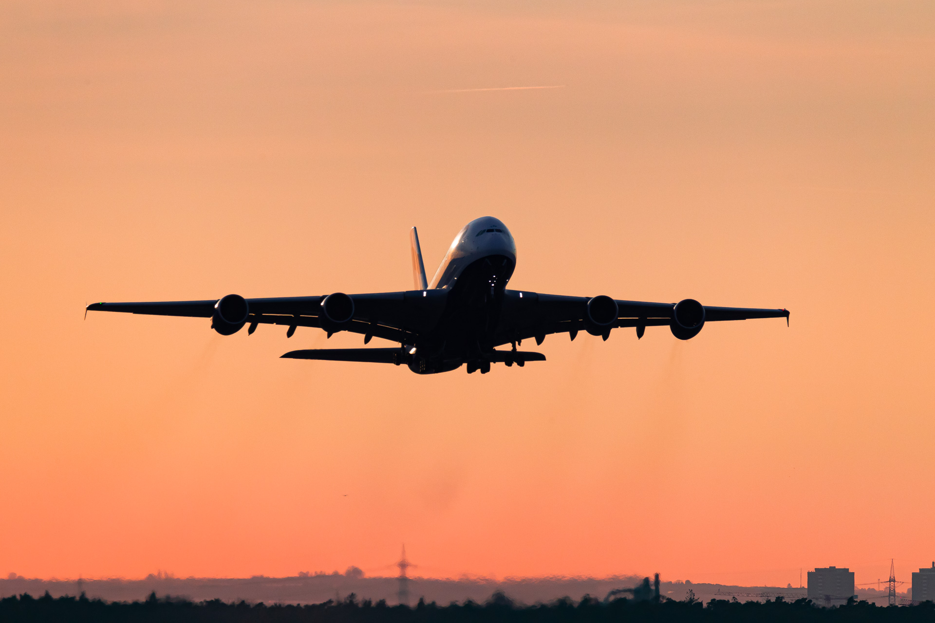 British Airways Airbus A380 (Registration "G-XLEF") at Frankfurt Airport / FRA