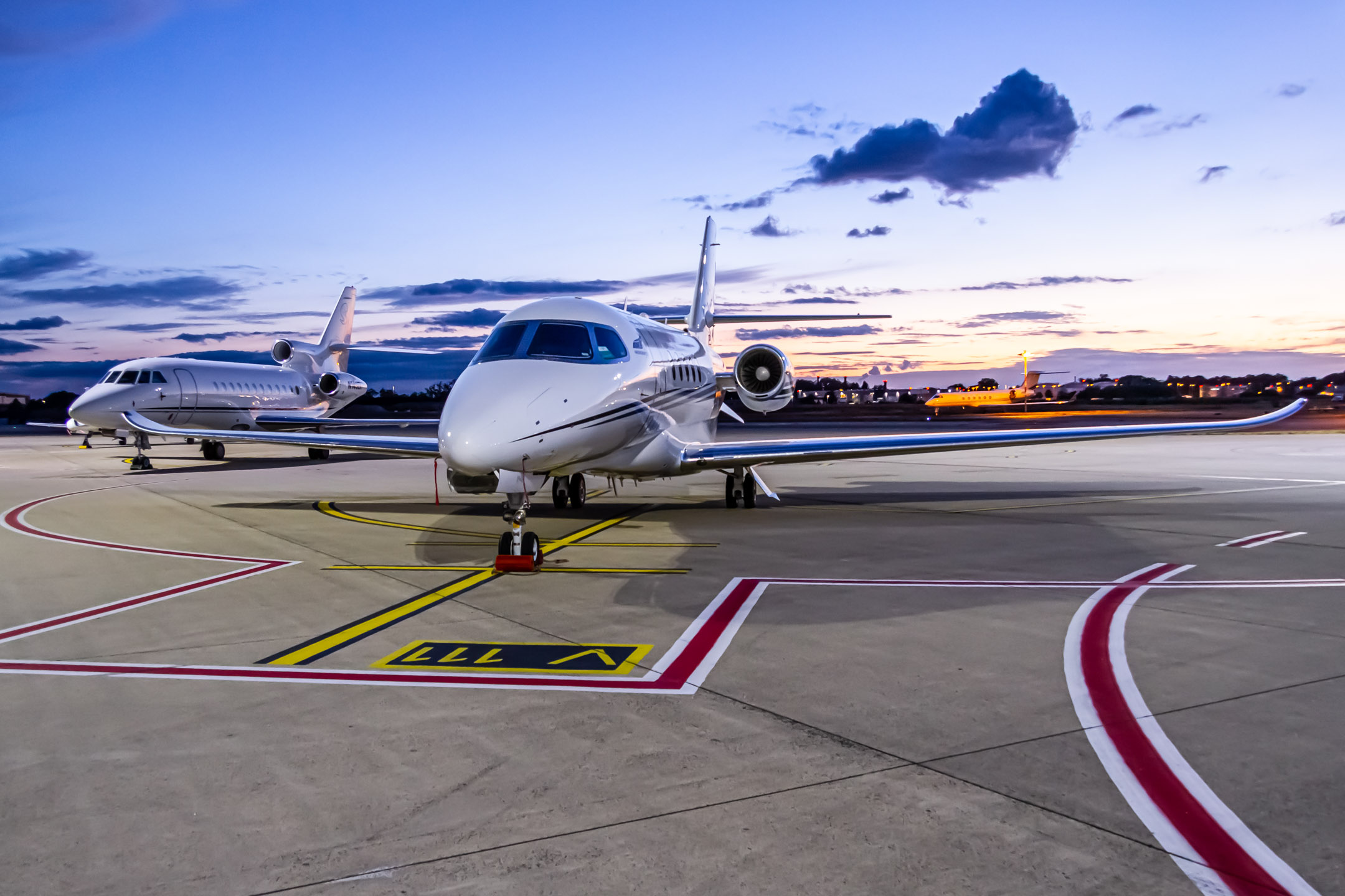 Private Cessna Citation at Köln Bonn Airport / CGN